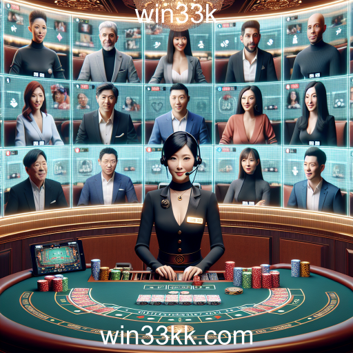 Descubra a Emoção do Live Casino no win33k
